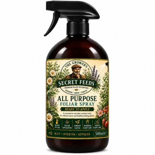 Secret Feeds All Purpose Foliar Spray 500ml bottle