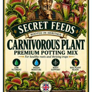 Carnivorous plant soil – Secret Feeds Carnivorous Plant Soil 3 Litre kraft pouch