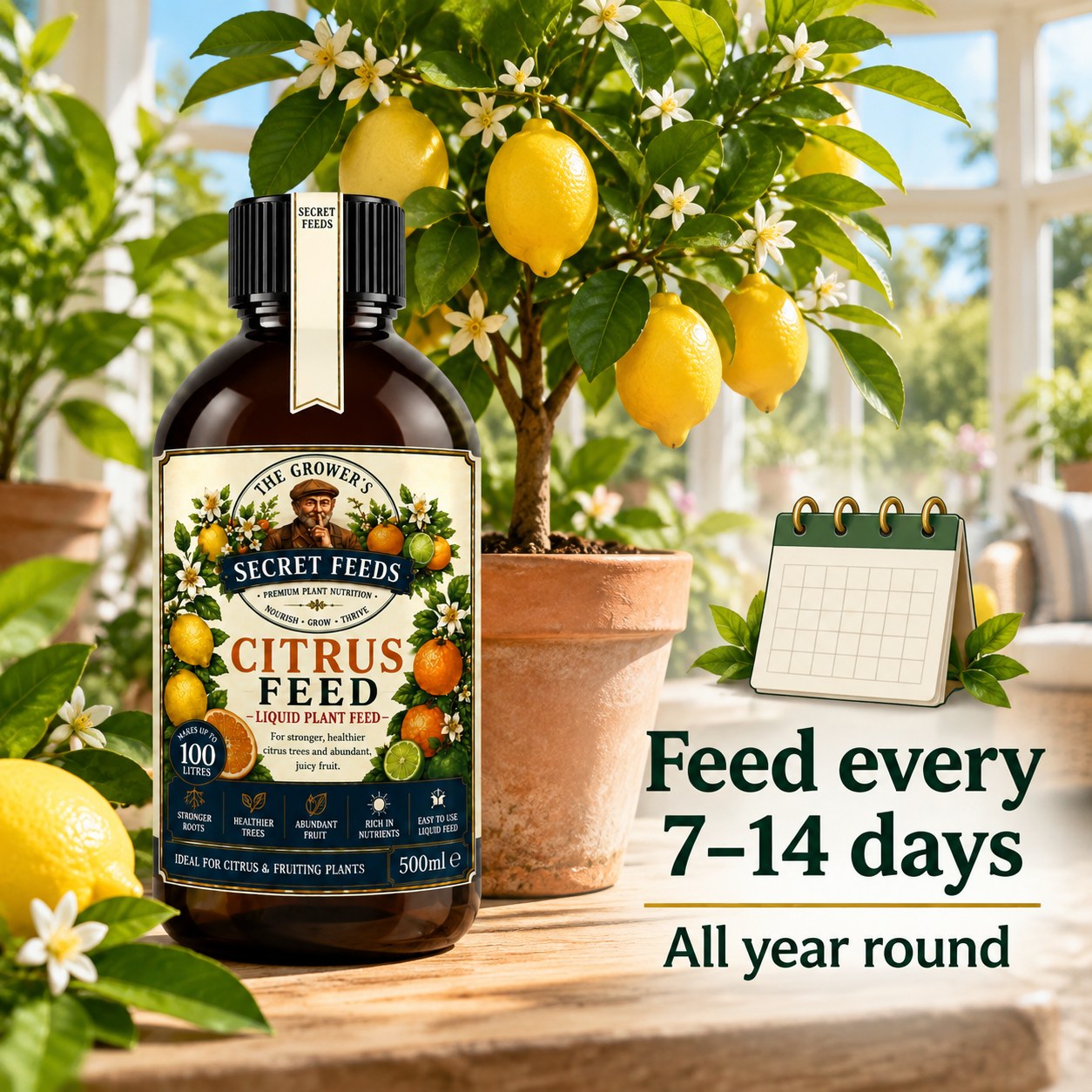 Secret Feeds Citrus Feed 500ml – when to use