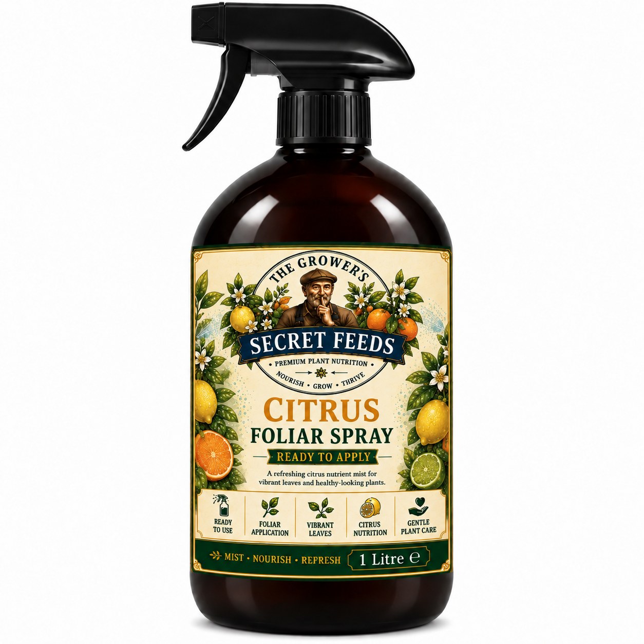 Secret Feeds Citrus Foliar Spray 1 Litre