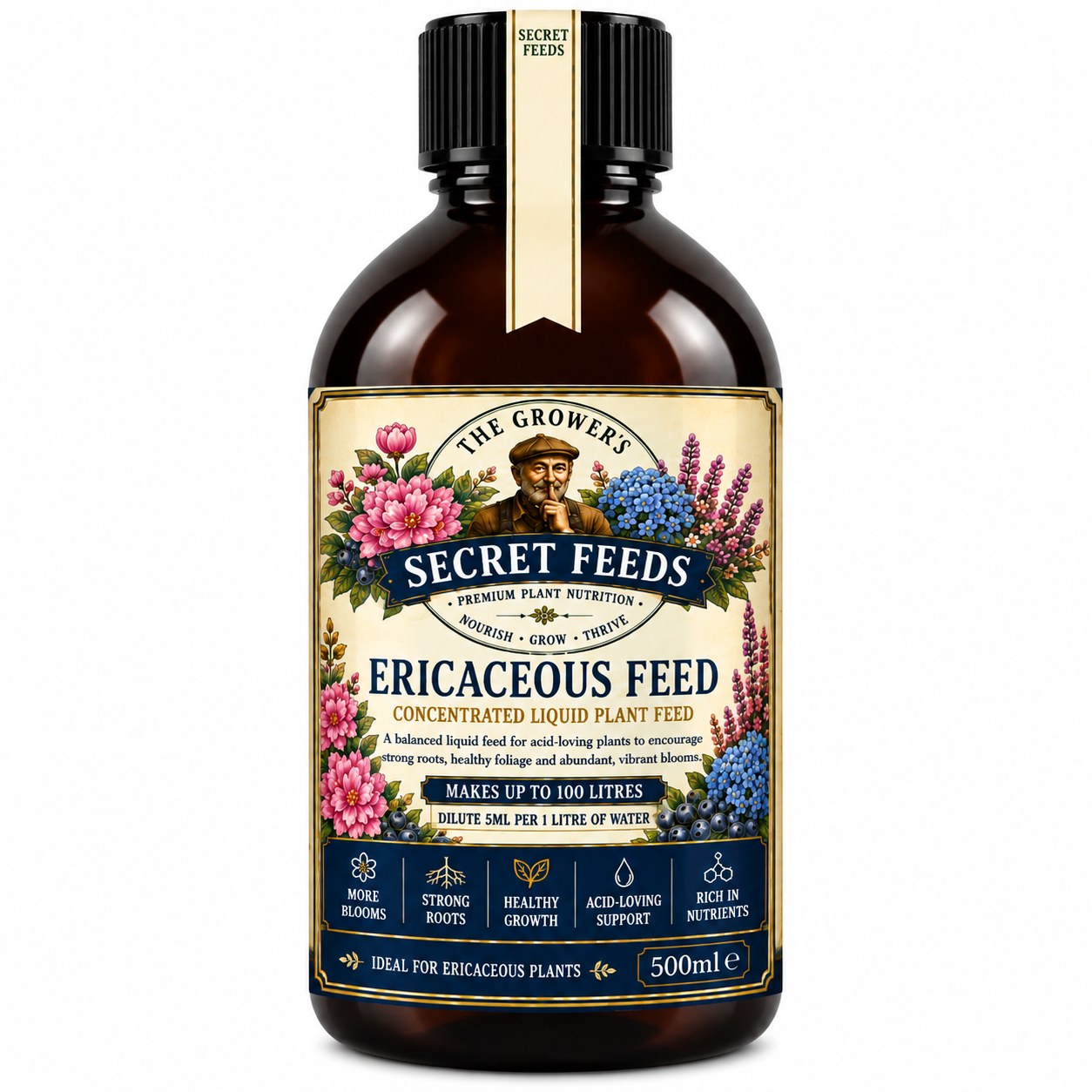 Secret Feeds Ericaceous Feed 500ml