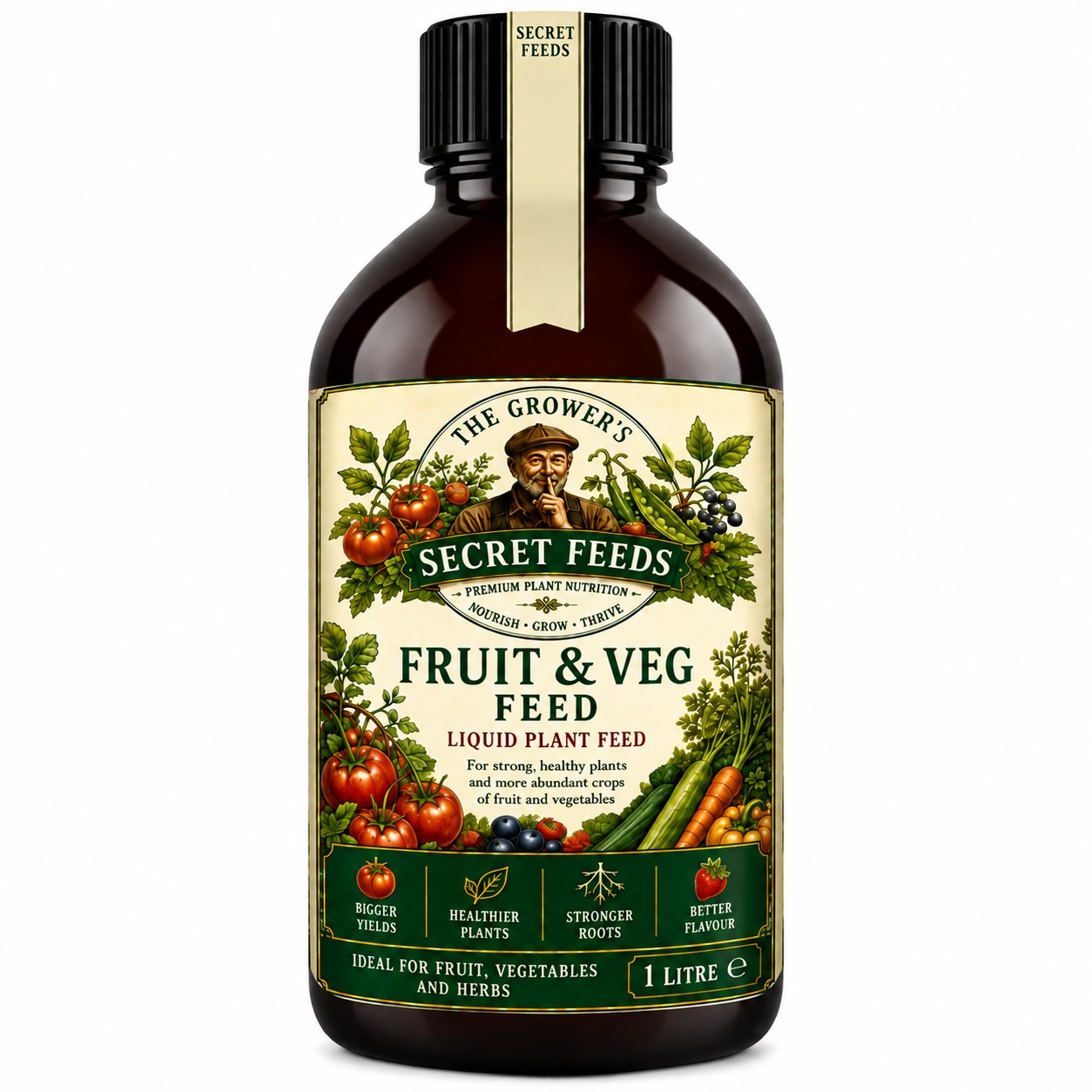 Secret Feeds Fruit & Veg Feed 1 Litre