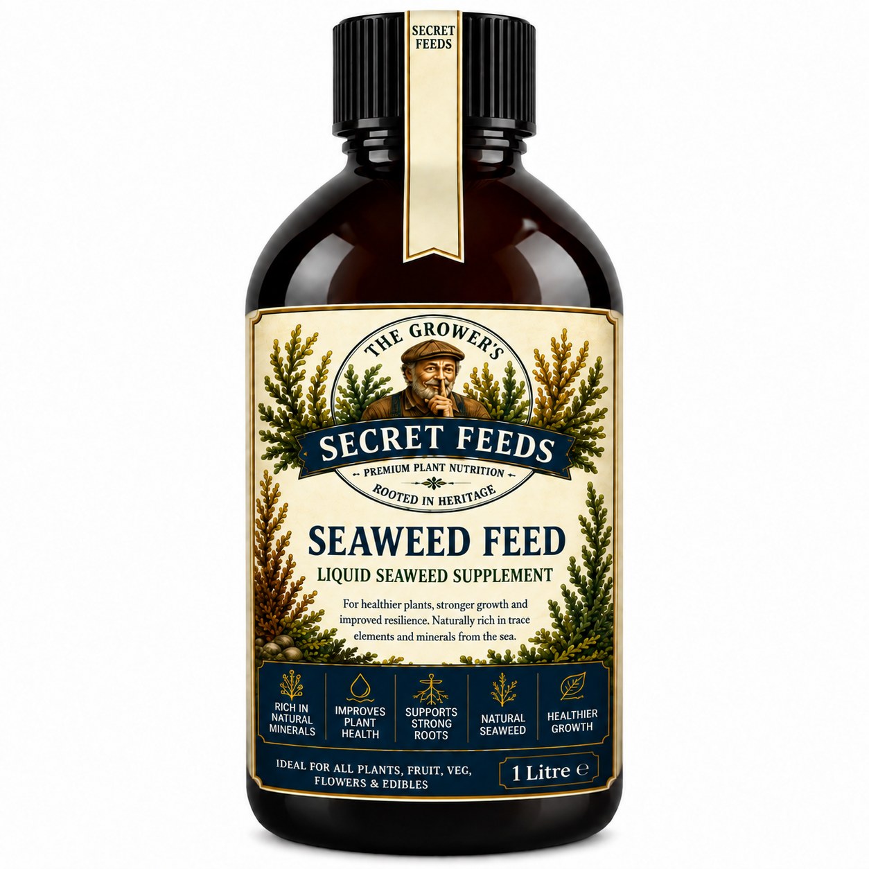 Secret Feeds Seaweed Feed 1 Litre