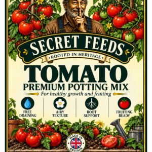 Secret Feeds Tomato Soil 3 Litre – Peat-Free Potting Mix for Healthy Growth and Fruiting